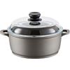 Berndes Bonanza Casseruola con Coperchio 20 cm, Alluminio Pressofuso, Non Induction
