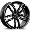 Cerchi in lega GMP ATOM 7.5x17 Black Diamond