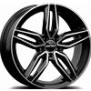 Cerchi in lega GMP FASTEN 7.5x17 Black Diamond