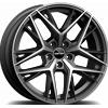 Cerchi in lega GMP LUNICA 8.0x18 Matt Anthracite Diamond