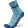 Balega Silver No-Show Calze da Corsa Atletica per Uomini e Donne (1 Paio) - Imbottite, Traspiranti, Assorbenti, Punta Senza Cuciture, Vestibilità Ergonomica, Cobalto,Taglia L (EU 43-45.5)