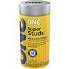 ONE® Super Studs Preservativi | Caratteristiche Extra Large, Piacere Intensificante Studs per una migliore stimolazione | Vegano, non OGM, lattice di gomma naturale | 12 pezzi
