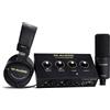 M-Audio M-TRACK DUO HD PRODUCER PACK con Interfaccia audio USB C + Mic + Cuffia