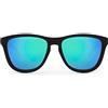 Hawkers ONE, Occhiali da sole Unisex - Adulto, Nero Carbone · Verde Smeraldo, Taglia unica