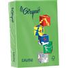 FAVINI Carta LECIRQUE A4 80gr 500fg verde prato 203 FAVINI
