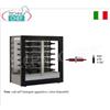 CANTINETTA-TECA per VINI capacit 48 bottiglie Orizzontali, Statica-Ventilata, 3 Lati Vetro, dim.mm.874x568x910h
