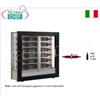 CANTINETTA-TECA per VINI per 24 bottiglie ORIZZONTALI, Statica-Ventilata, 3 Lati Vetro, dim.mm.874x388x910h