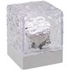 Rabalux Cubiko lampada da tavolo 1x1 W trasparente 76022