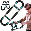 MinXin Twister Arm Trainer,Espansore toracico regolabile,Attrezzo per Allenamento Del Torace Regolabile Da 30 a 50 Kg, Per Esercizi Di Spalle, Braccia E Petto, Rafforzamento Delle Braccia, Ecc