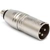 Hosa cable GPR101 RCA a 1/10,2 cm TS caricabatteria - 2 confezione da RCA a XLR3M 1 piece Silver
