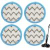 Sgizoku Panni di ricambio compatibili con Vileda/Livington Steam Twister/Dyson/Hurricanes Set in microfibra - 15 cm Panni universali per mop a vapore, lavabili in lavatrice