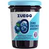 Generico Confettura ZERO Mirtilli Neri, Marmellata Zero Zuccheri Aggiunti, Vegano e Senza Glutine, per zuegg 220g