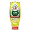 Fairy Max Power, detersivo per piatti al limone, 660 ml, facile e senza sforzo, anche per pentole e padelle più grassi