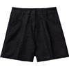 United Colors of Benetton Short 4AGHD9013 Pantaloncini, Nero 100, 46 Donna