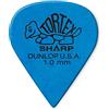 Jim Dunlop Dunlop 412 Plektren TORTEX SHARP blue 1.00 mm