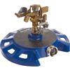 DRAMM 15086 Irrigatore a impulsi a Base Circolare con Base in Metallo Resistente, Blu