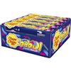 Chupa Chups Big Babol, Gomma da Masticare Tongue Painter, Espositore da Banco con 20 Stick, Gusto Lampone Blu, 27,6g x 20
