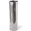 Generico Tubo Canna Fumaria in Acciaio Inox AISI 304, Lunghezza 1 m, TUTTE LE MISURE (Diametro 300)