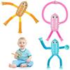 Ainiv Giocattolo Robot con Ventosa Telescopica, 3pz Spremere Giocatt per Bambini, Telescopiche Antistress Gioco, Giocattolo Educativo Contro Lo Stress, Giocattolo Tubo Pop a Giraffa per Bambini