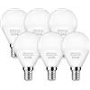 EvaStary G45 Globo Luci Palla da Golf, 5W 40W Equivalente a Risparmio Energetico Illuminazione per Cucina, Camera da Letto, Casa Confezione da 6 (Bianco Freddo)