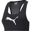 PUMA Mid Impact 4Keeps Bra, Reggiseno Sportivo Donna, Black, M