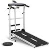 homelikesport Tapis Roulant Manuale, 4 in 1 Tapis Roulant ，Pieghevole e Dal Design Compatto,Monitor Digitale,Macchina per jogging da Casa,110 * 45 * 105 cm,（Non Elettrico）