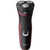 Philips S1333/41 Shaver 1000 Scheerapparaat Zwart/Rood