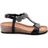 IGI&Co Antibes - Sandali da donna, Nero , 40 EU