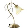 Zarivy Tavolo 1xe14, Cuoio, 38x15x26 cm - Ideale per la decorazione di interni e l'organizzazione di spazi.