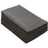 COTTON CRAFT - 8 Pack Charcoal EuroCafe Waffle Weave Terry Kitchen Towels 41x71, 100% Ringspun 2 Ply Cotton Highly Absorbent Low Lint, Professional Grade 400 Grams, Multi Purpose Bar Mops Hand Towel