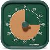 TIME TIMER MOD Home - Serie Metallic - Timer visivo per conto alla rovescia da 60 minuti per ADHD, adulti, studenti e pomodoro con funzionamento silenzioso (foresta metallica)