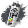 INRAL Vernice spray - grigio grafite lucido RAL 7024 vernice spray universale 400 ml. bomboletta spray per metallo, plastica, legno e pietra, alta copertura, resistente alla pioggia e ai raggi UV, per