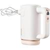 SENCOR SHM 9130WH Sbattitore Elettrico Senza Fili, 8 Velocità, Display Digitale, Batteria Li-ion 2000mAh, Bianco