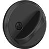 Schlage SCHLAGE Lock Company - Catenaccio per residenziale B80 a lato singolo, con giro, serie B, colore: nero opaco