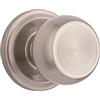 BRINKS Home Security Push Pull Rotate Door Locks 23041-119 Stafford Style Interior Non Locking Door Knob, Satin Nickel by Home Security Push Pull Rotate Door Locks