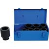 BGS 5500 | Set di bussole esagonali, profonde | 25 mm (1) | 27 - 50 mm | 8 pz.