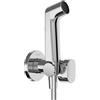 hansgrohe Doccetta bidette S con 1 tipo di getto a risparmio idrico (EcoSmart), incl. valvola d'arresto, supporto doccia e flessibile doccia 1,25 m, per acqua calda, cromo, 29232000