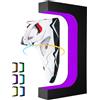 DIDWI Espositore per scarpe levitante, girevole a 360 gradi, supporto per scarpe galleggiante, con luci LED a 16 colori, levitazione magnetica, per decorare la casa