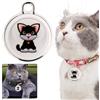 YILCER Localizzatore GPS per cani, localizzatore GPS per animali domestici, impermeabile, collare GPS per gatti di piccola taglia, localizzatore indossabile per localizzazione in tempo reale di