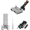 Gdraco Supporto per tablet RC-N1/N2/N3, senza smontaggio, pieghevole, per DJI Mini 2/3/4 Pro/FLIP/Air 3S/Neo con cordino (grigio)