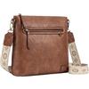 Pomelo Best Borsa a Tracolla da Donna in Pelle Vegana Borsetta Media con Tracolla Regolabile e Tasche Pratiche Integrata per 4 Carte Borsa a Spalla Donna per Shopping Festa Lavoro Viaggio