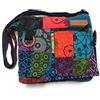 Macha Borsa a tracolla in cotone Per Donna Indian Ethnic,Borsa Patchwork, Multicolore