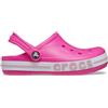 Crocs Bayaband Clog T, Zoccoli Unisex - Bambini e Ragazzi, Rosa Petalo Elettrico, 25/26 EU