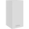 FUDUGEHMIOFWFJJ armadio lavanderia,armadietto cucina,armadio a muro,Mobile Pensile Bianco 29,5x31x60 cm in Legno MultistratoPer l'uso in cucina
