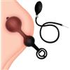 MR.HIPPE Plug anale gonfiabile con dilatatore a doppia sfera, Plug gonfiabile, Dildo gonfiabile, Plug gonfiabile con sgonfiaggio One-Touch, Plug anale doppio, Plug gonfiabile con pompa
