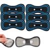 Twshiny Mini massaggiatore cervicale, 6 pezzi, elettromassaggiatore, cervicale, per braccia, collo, schiena, vita e gambe
