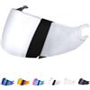 JQF Gear Visiera Casco Moto per Shark D Skwal D-Skwal 2 Spartan Carbon,Sostituzione della Visiera della Lente del Casco del Parabrezza del Motociclo per Il Casco Integrale (Argento)