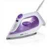 Braun TexStyle 1 SI1080VI, Ferro da Stiro CON 5 ANNI DI ASSISTENZA Piastra SuperCeramic, Punta di Precisione, 130g/min,Ricarica da 220ml, Eco Mode, Sistema Antigoccia, 2000W, Viola/Bianco