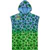 MINECRAFT Asciugamani Bagno con Cappuccio Asciugamano Doccia Ragazzi Creeper Accappatoio Poncho Bambino Telo Mare Bambini Idee Regalo (Multicolori, 10-13 Anni)