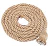 Fdit Base per plafoniera in corda di canapa vintage da 2 m E27 Portalampada per lampada a sospensione per Ristorante Bar Caffetteria Decorazione Casa AC 85-265V (1*supporto)